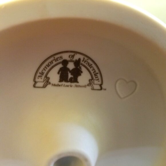 Memories of Yesterday Here Comes The Bride God Bless Her 1988 Enesco 520527 9.5" - Picture 8 of 8